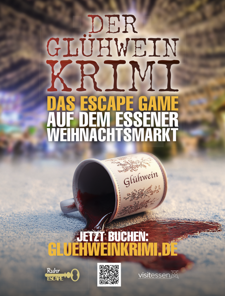 Virtuelle Attraktion in der Stadt Essen
