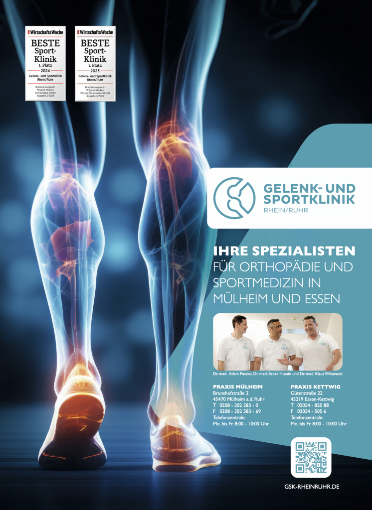Gelenk- und Sportklinik Anzeige