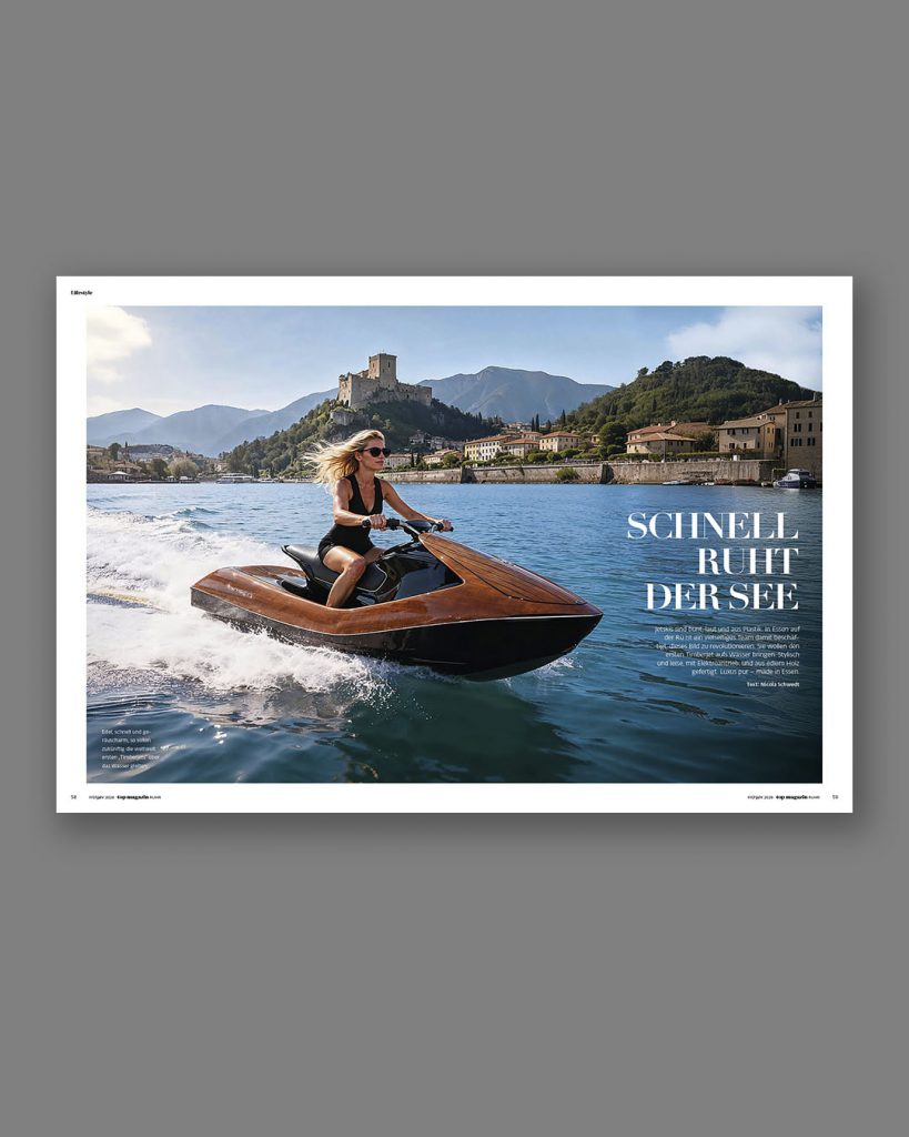 KI-Bildgenerierung und Magazin-Design – Top Magazin Ruhr
